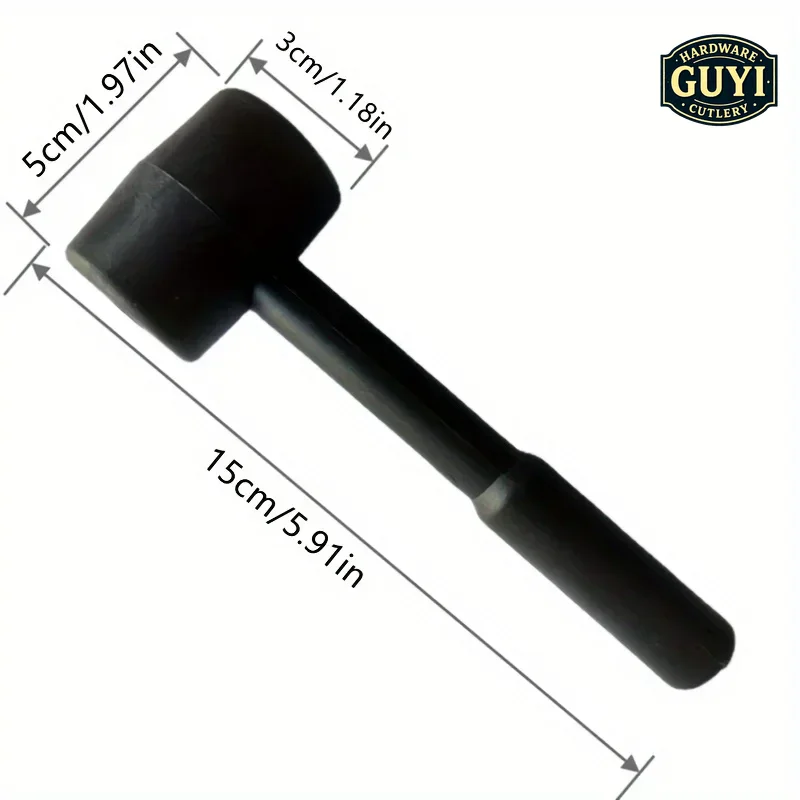 Woodworking Gift Ideas - Martelo de borracha preto - ferramenta