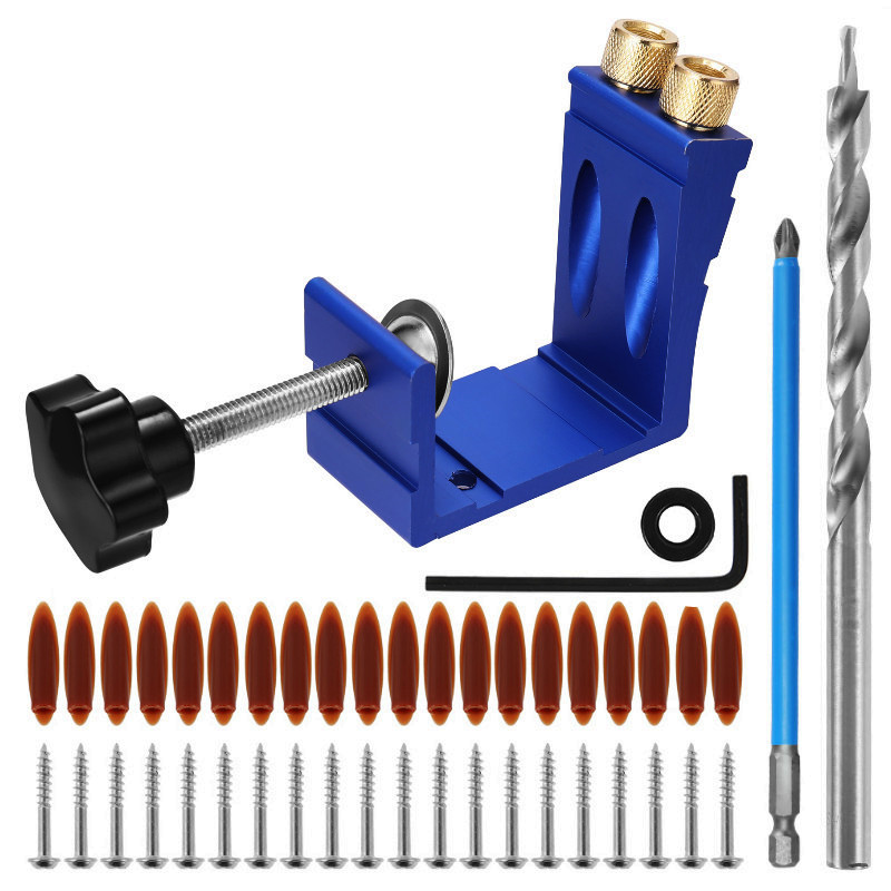 Woodworking Hacks - Kit de Gabarito para Furos Ocultos