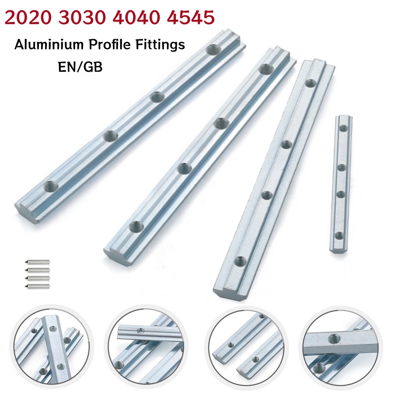 Woodworking Joints - Conector Interno Reto para Perfis de