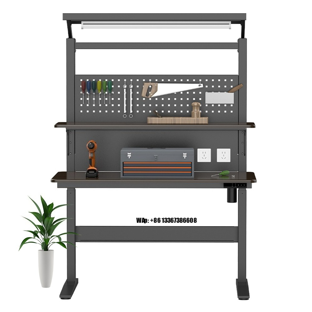 Woodworking Workbench - Mesa de Trabalho Ajustável em Altura,
