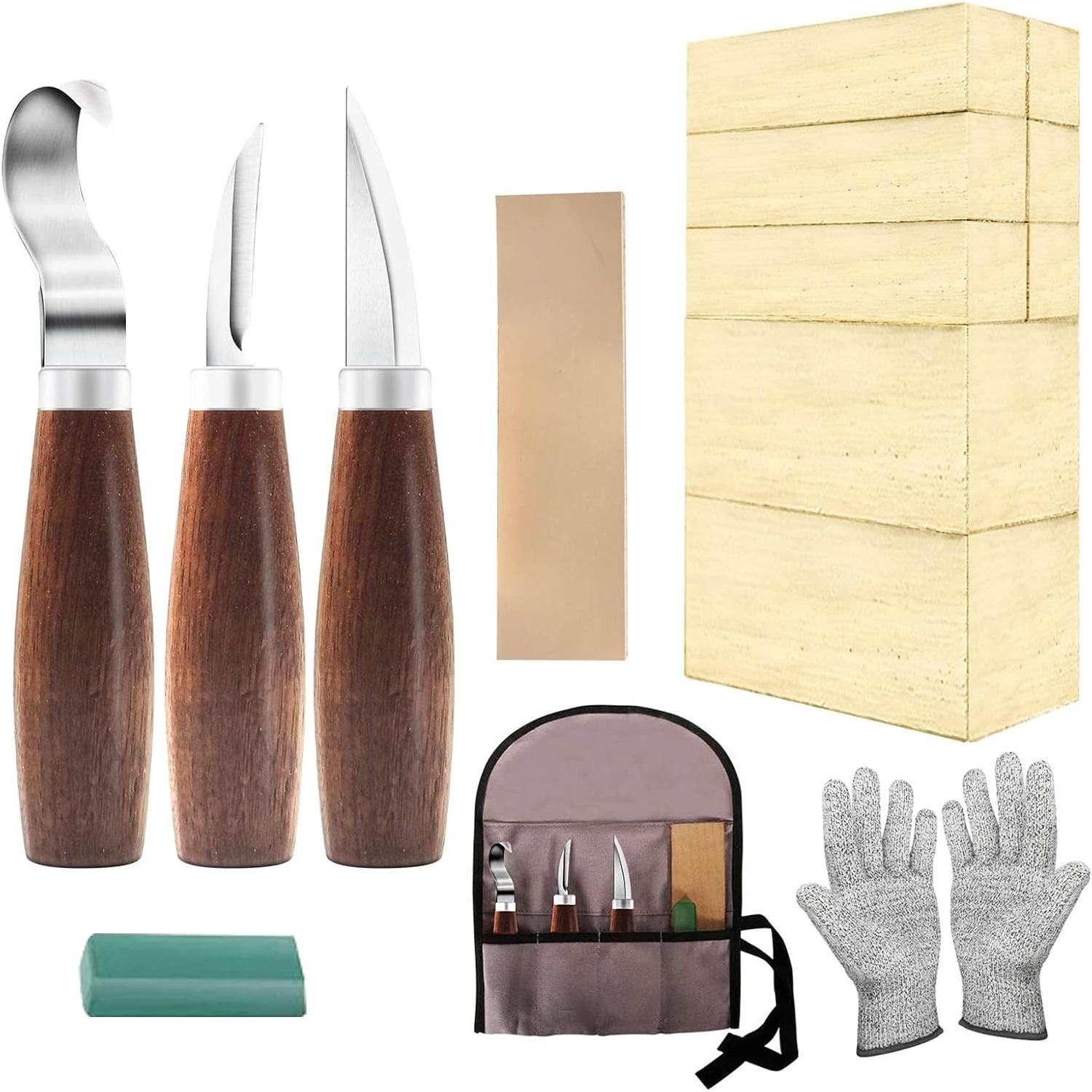Woodworking Kits For Beginners - Kit para iniciantes de escultura em