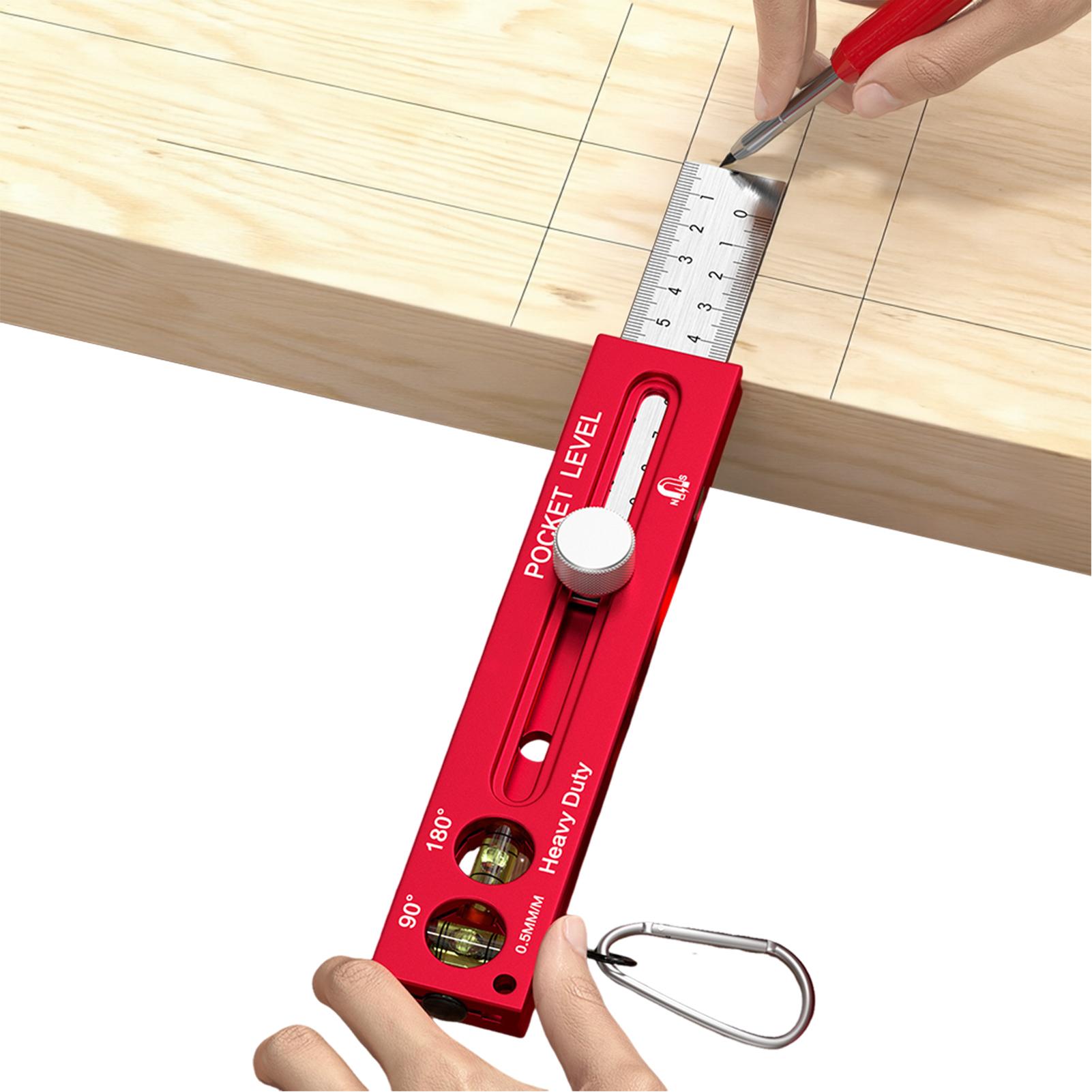 Woodworking Templates - Ferramentas de Medição para Marcenaria: Régua