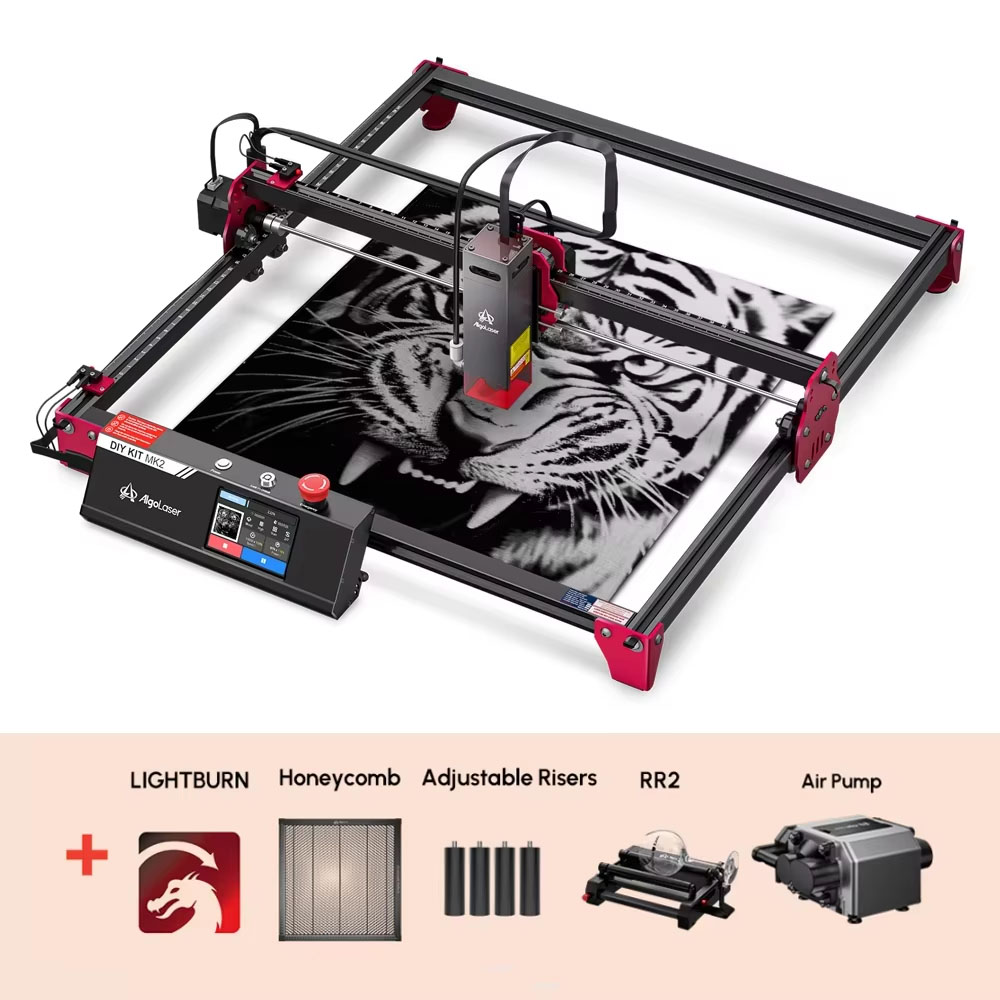Woodworking Diy Projects - Algolaser DIY KIT MK2 40*43cm Cortador