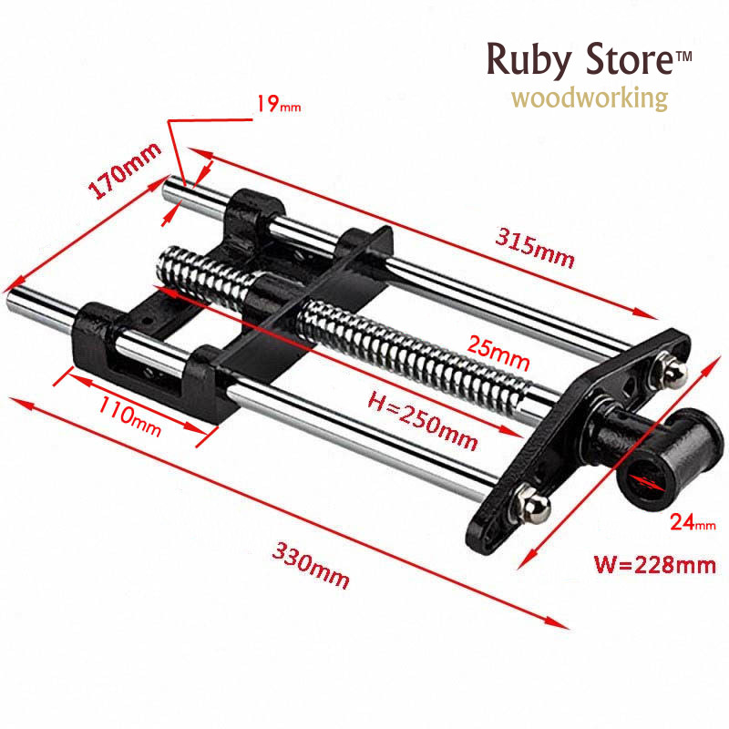 Torno frontal para carpintaria - Woodworking Vise For Workbench avaliação e preço