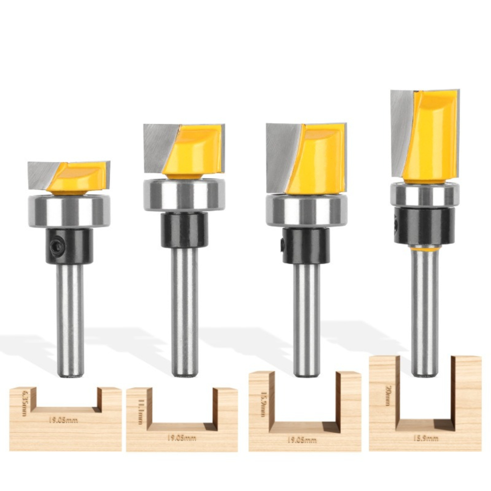 Fresa de Acabamento Rente com  - Woodworking Templates avaliação e preço