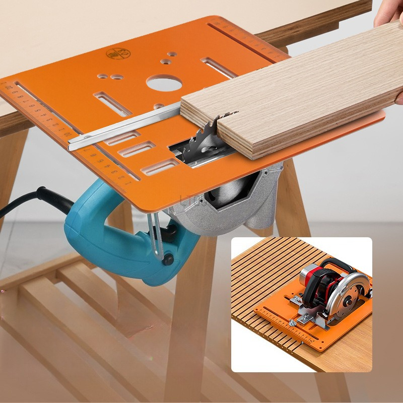 Placa de base para serra circu - Woodworking Hacks avaliação e preço