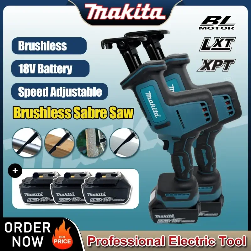 Serra Sabre Makita 2026 Sem Fi - Woodworking Electric Saw avaliação e preço