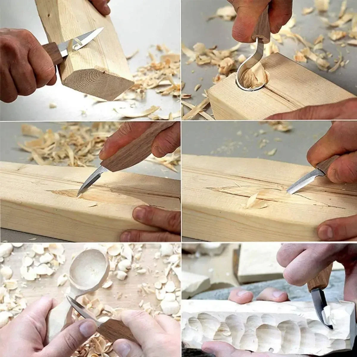 Kit de escultura em madeira co - Woodworking Kits For Beginners avaliação e preço