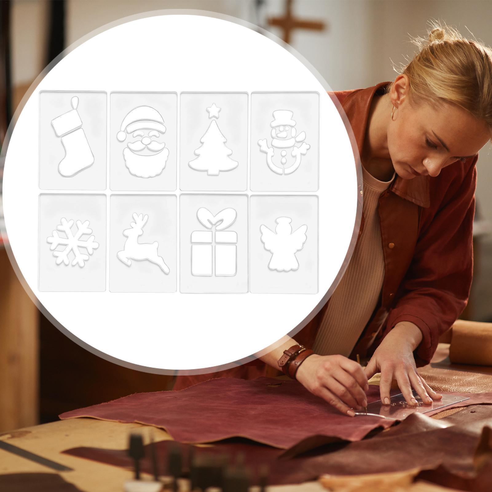 Estêncil de natal portátil par - Woodworking Templates avaliação e preço