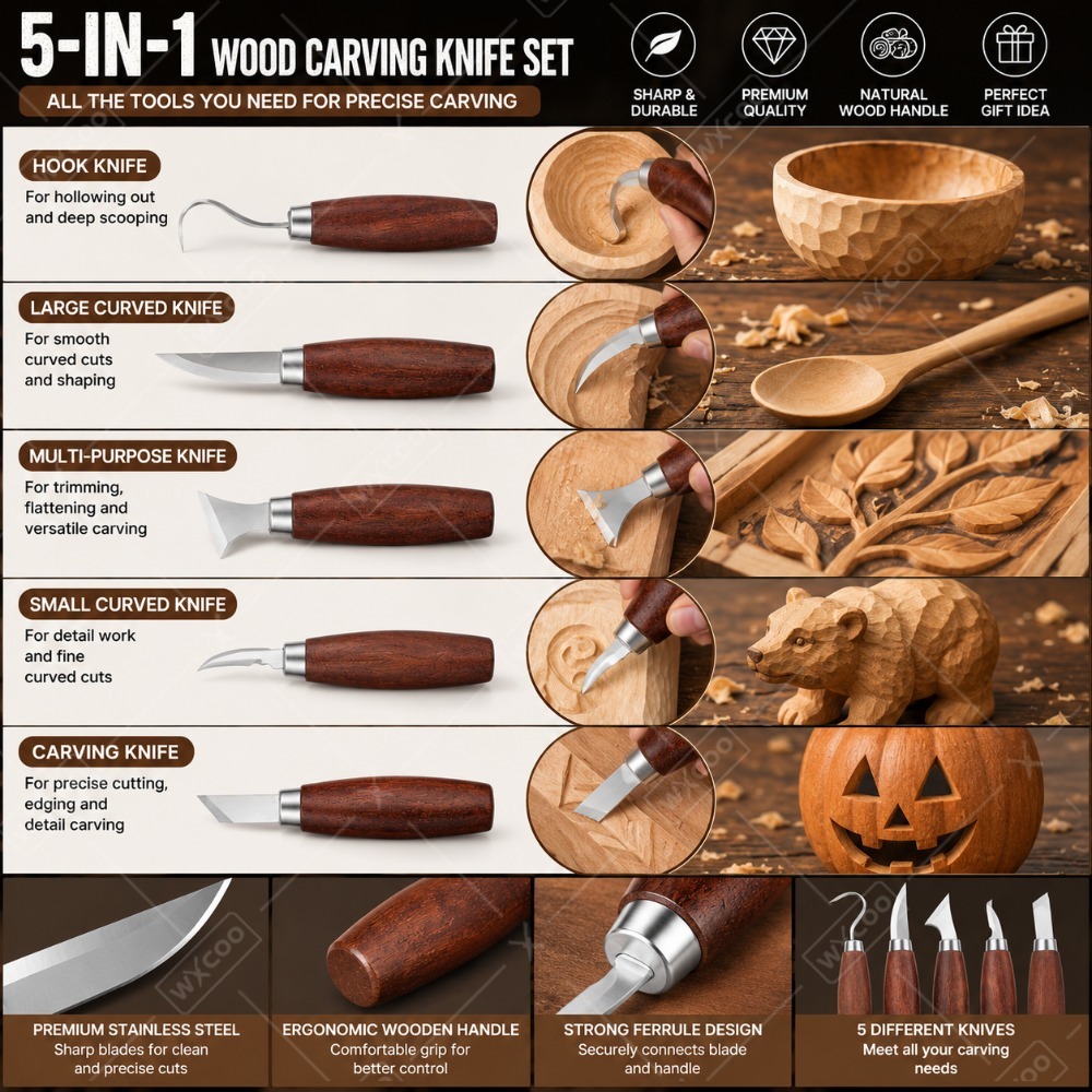 Conjunto de Formões para Escul - Woodworking Kits For Beginners avaliação e preço