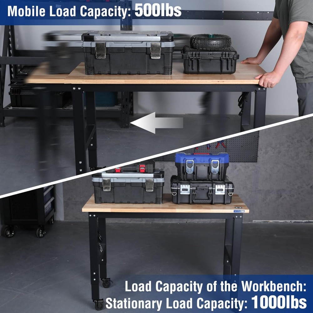 Bancada de trabalho para garag - Woodworking Workbench avaliação e preço