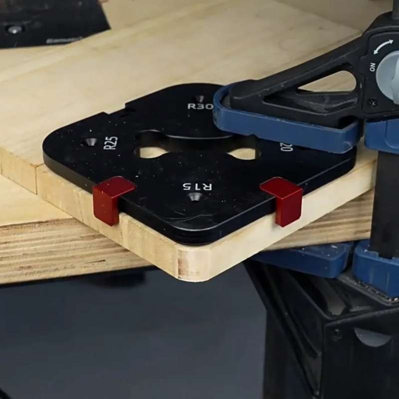 Gabarito de Raio de Canto para - Woodworking Templates avaliação e preço