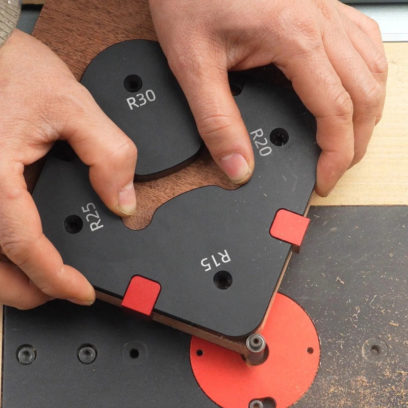 Gabarito de Raio de Canto para - Woodworking Templates avaliação e preço