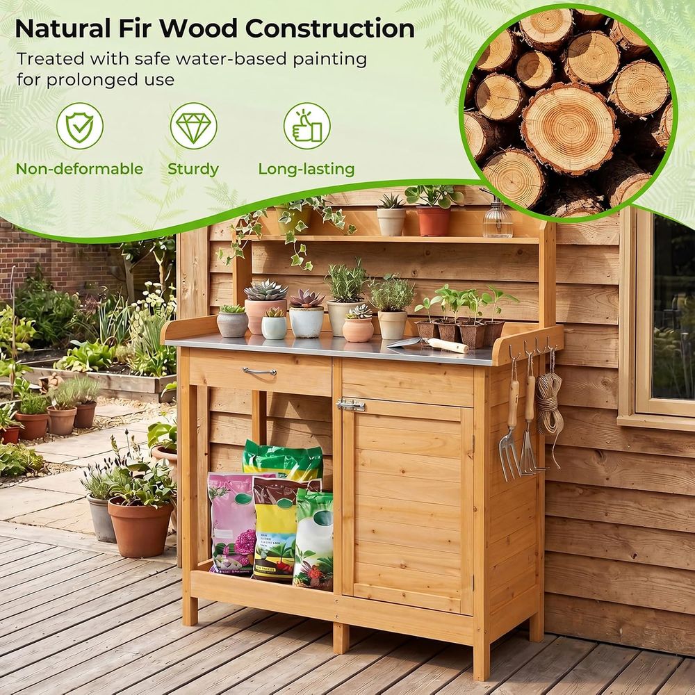 Mesa de Jardinagem Externa de  - Woodworking Workbench avaliação e preço