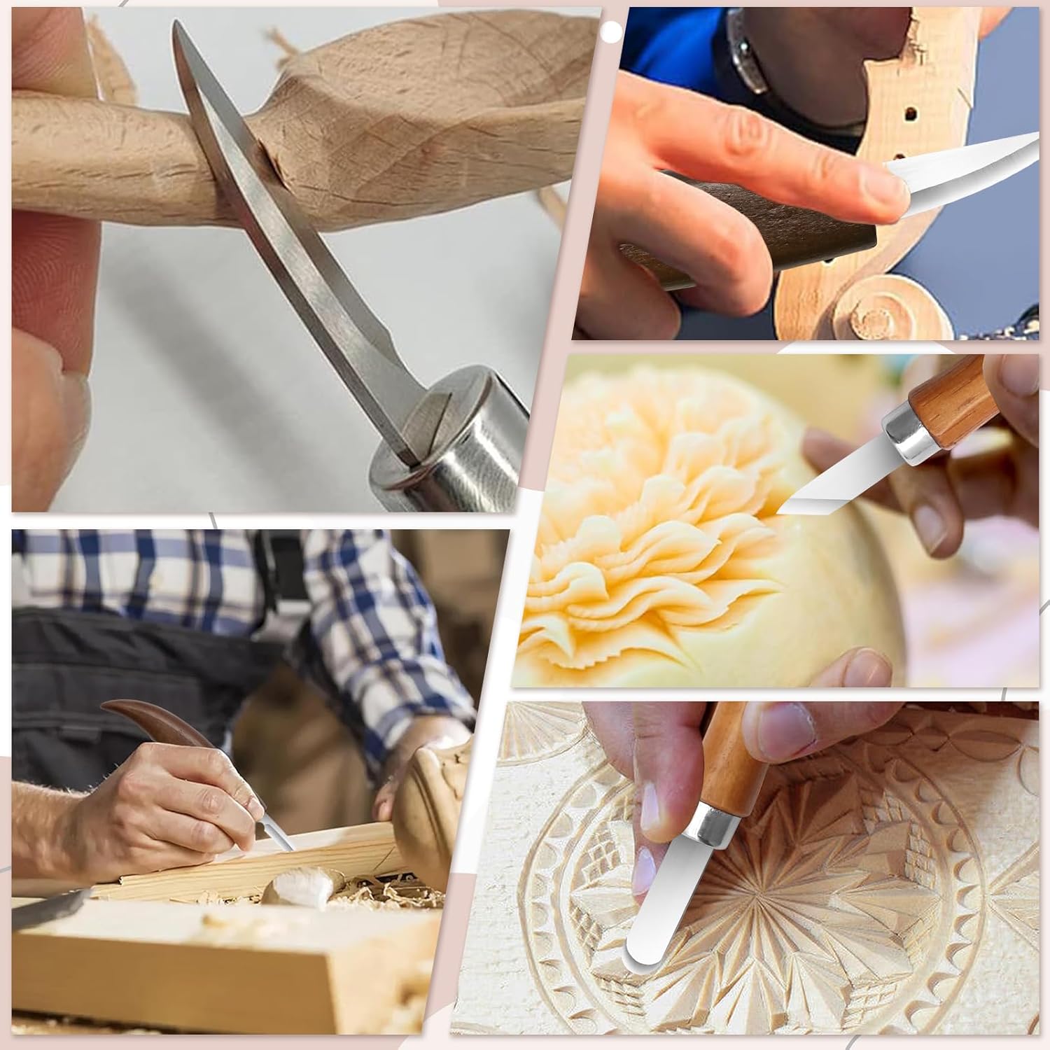 Kit para iniciantes de escultu - Woodworking Kits For Beginners avaliação e preço