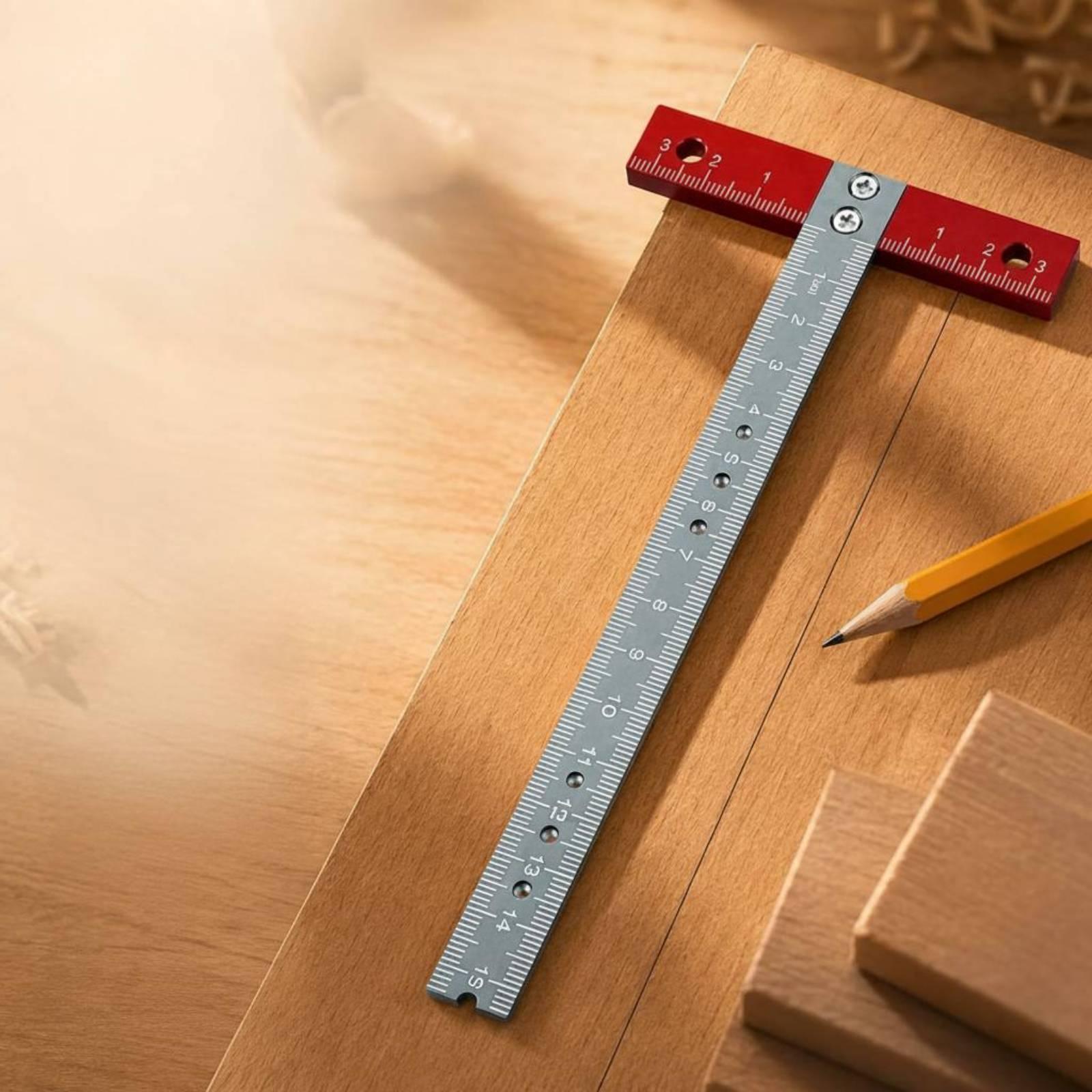 Régua em T de Alumínio para Ma - Woodworking Workshop Layout avaliação e preço