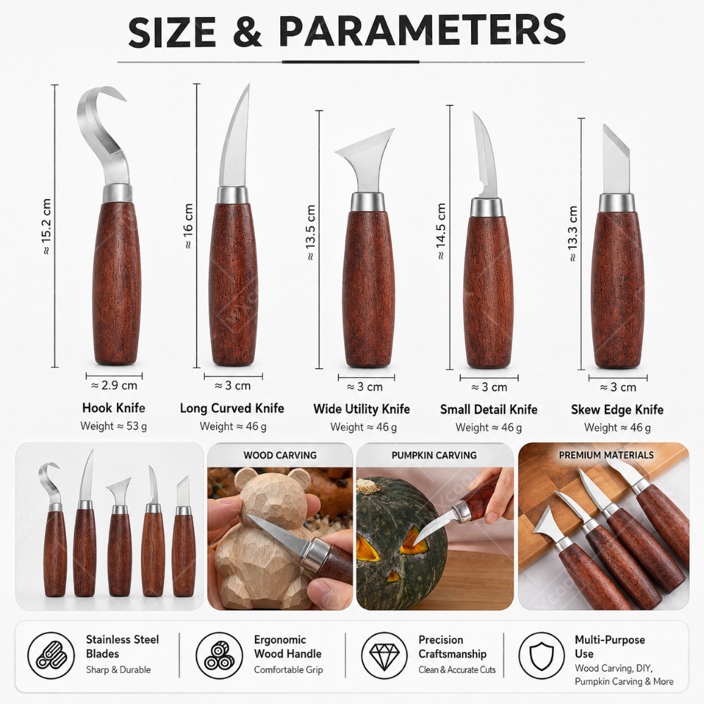 Conjunto de Formões para Escul - Woodworking Kits For Beginners avaliação e preço