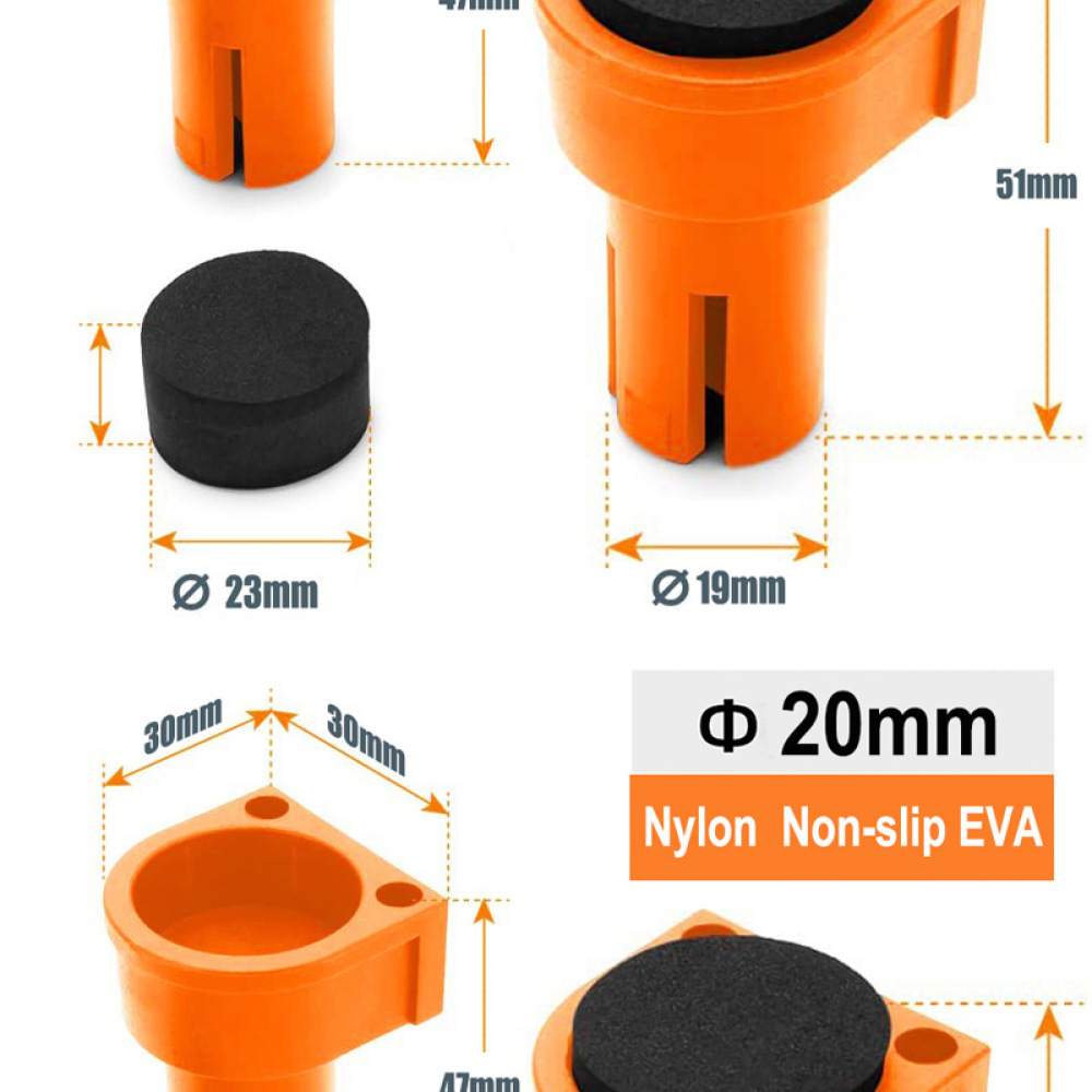 20mm 19mm Nylon Grampos de Ban - Woodworking Workshop Layout avaliação e preço