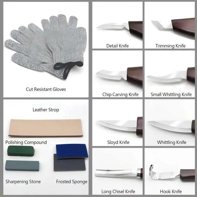 Kit de escultura em madeira, 1 - Woodworking Kits For Beginners avaliação e preço