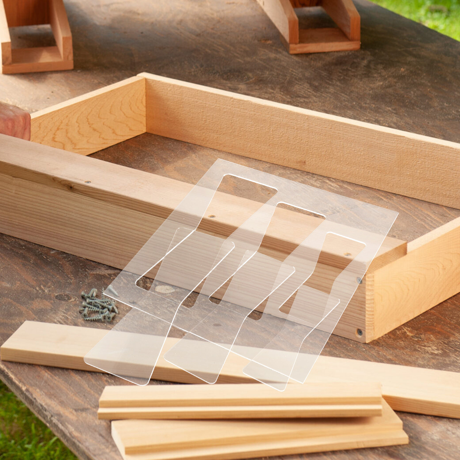 Conjunto de 2 Peças de Gabarit - Woodworking Templates avaliação e preço