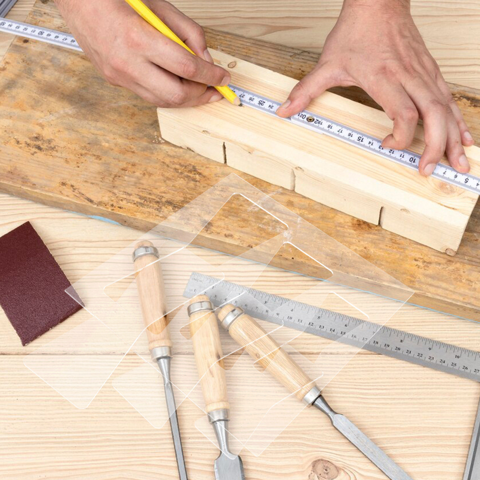 Conjunto de 2 Peças de Gabarit - Woodworking Templates avaliação e preço