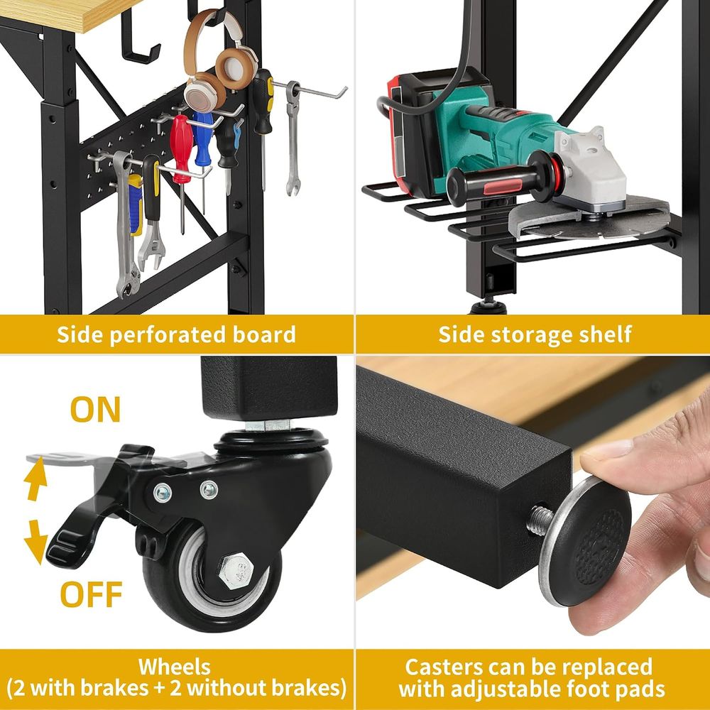 Bancada de Trabalho Reforçada  - Woodworking Workbench avaliação e preço