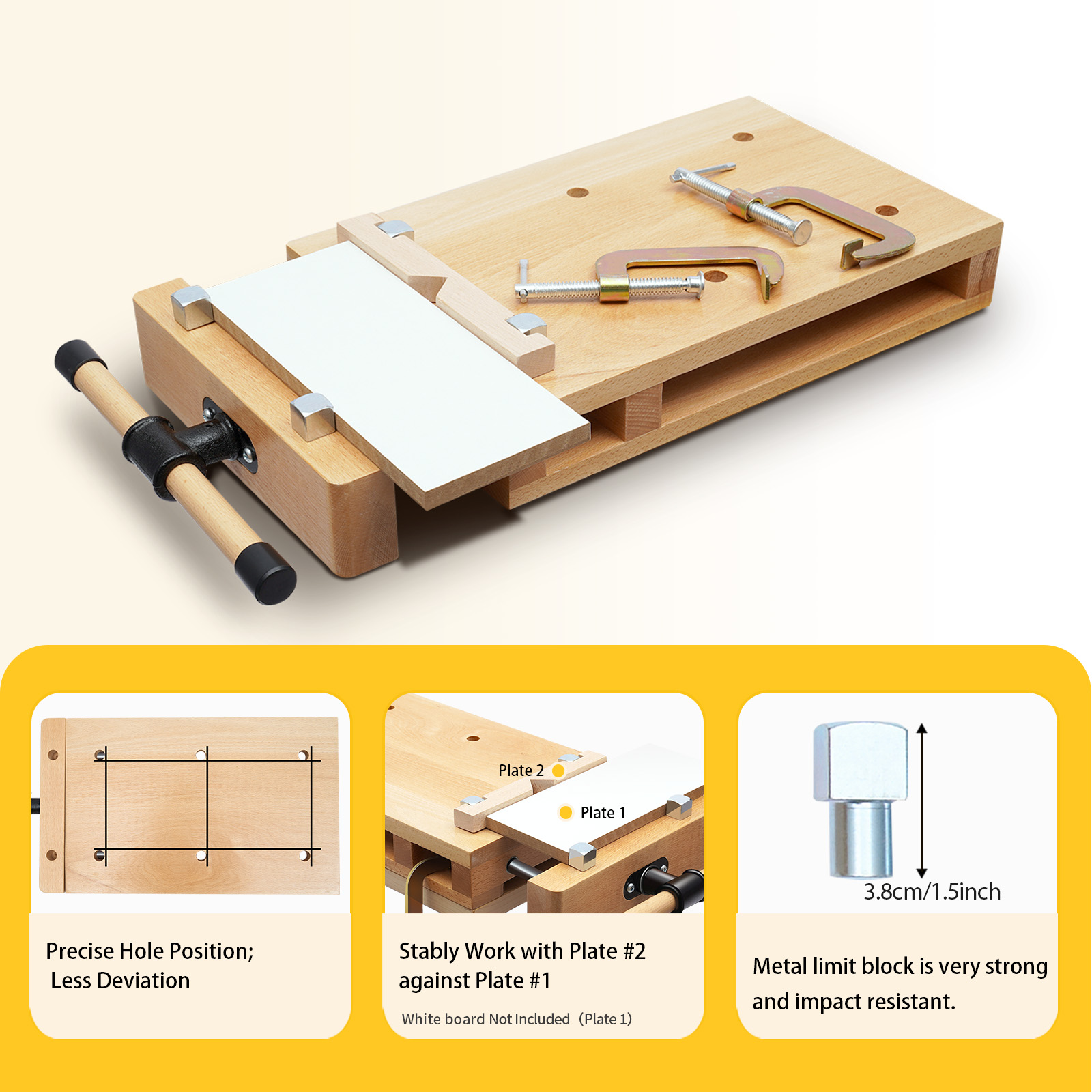 Bancada de Trabalho com Torno  - Woodworking Vise For Workbench avaliação e preço