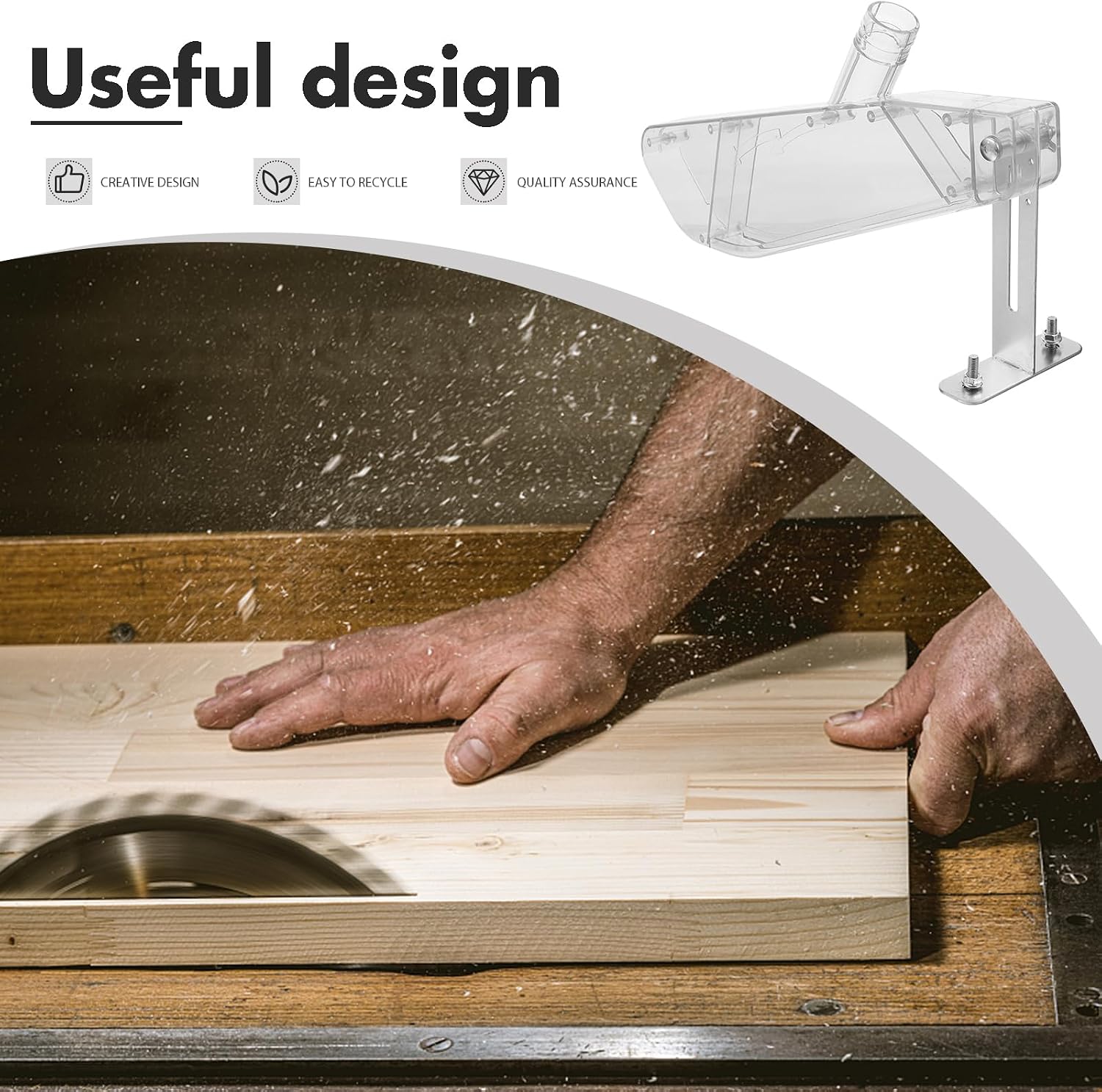 Capa Protetora Transparente pa - Woodworking Electric Saw avaliação e preço