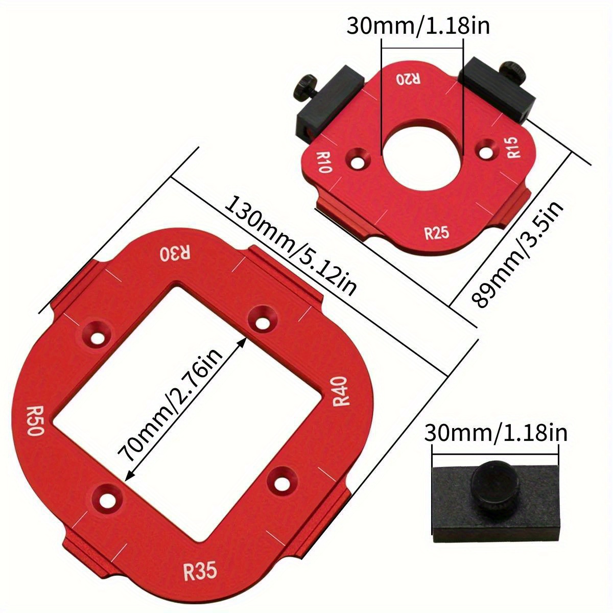 Modelo de posicionamento de ân - Woodworking Templates avaliação e preço
